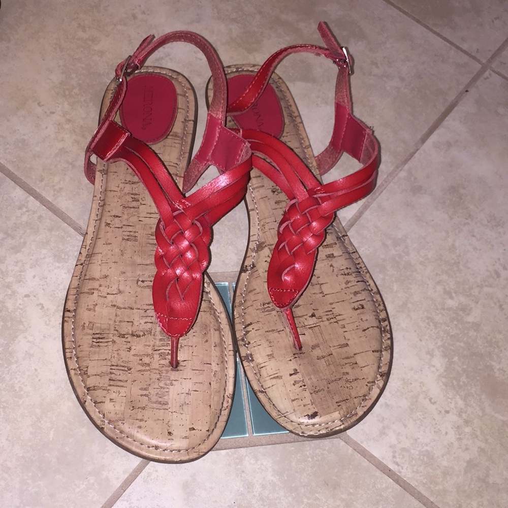 Red Sandals